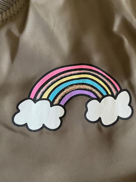 Bundička bomberka s jednorožcom, h&m,128