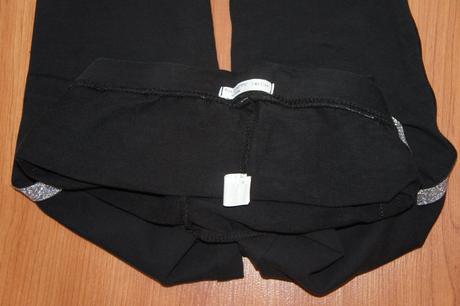 Bavlnené nohavice s lampasmi, 140