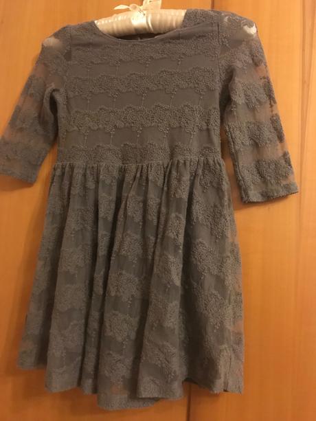 Čipkované šatičky hm 110-116, h&m,110