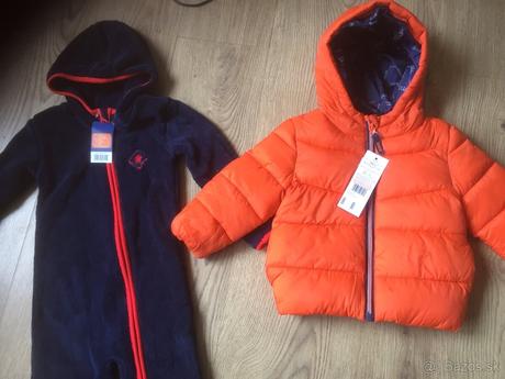 Detská bunda + overal zadarmo, f&f,86