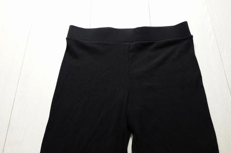 Vrúbkované legínové nohavice zara, zara,s