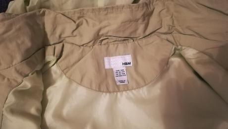 Prechodná bundicka, h&m,146