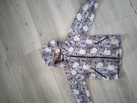 Softshellová bunda, h&m,110