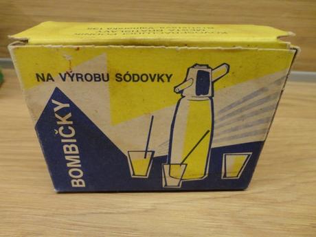 Bombičky na výrobu sódy - retro,