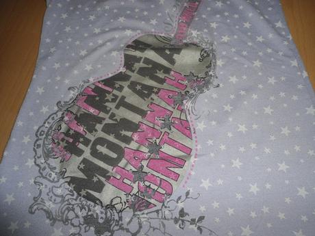 Fialove tricko hannah montana, george,128