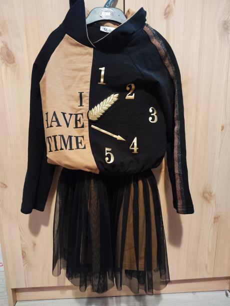 Set saty a crop mikina 128/134, 128