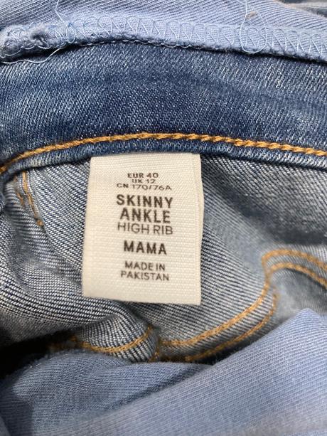 Dámske tehotenské rifle, h&m,40