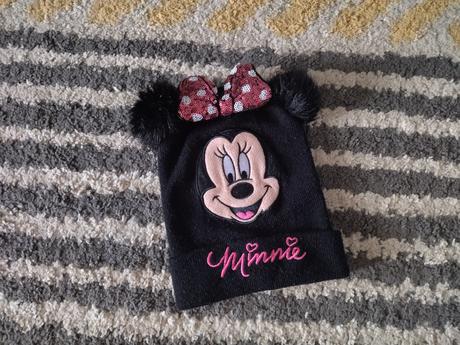 Zimná čiapka minnie 116/128, disney,122