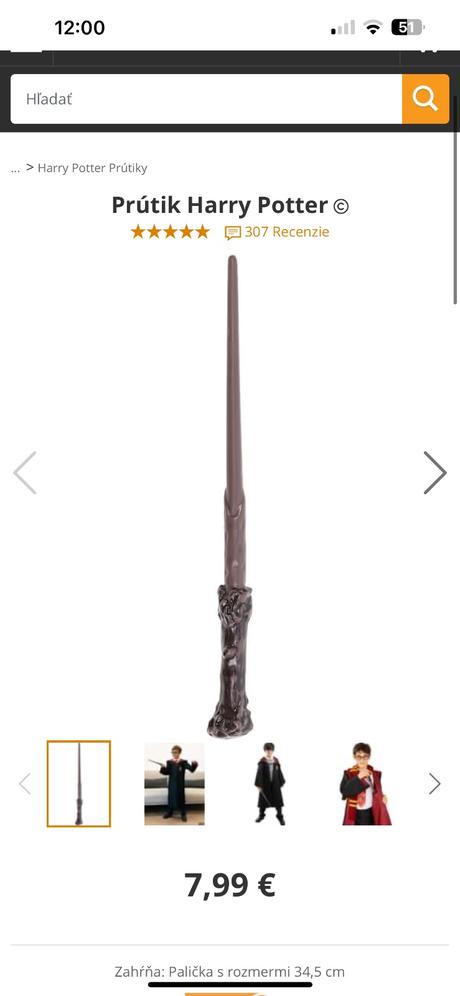 Harry potter plášť veľkosť 4-12, 