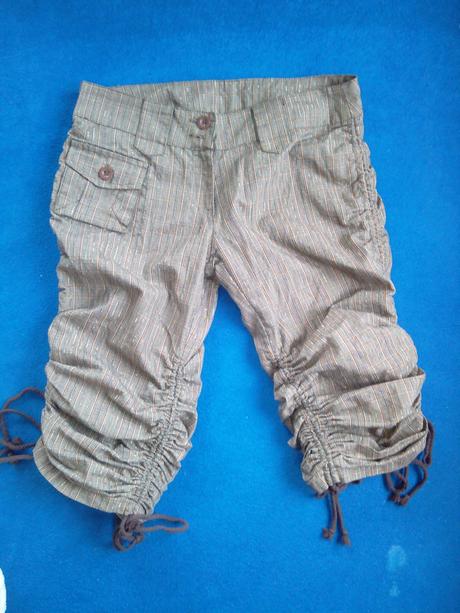 Kárované capri nohavice, colours of the world,36