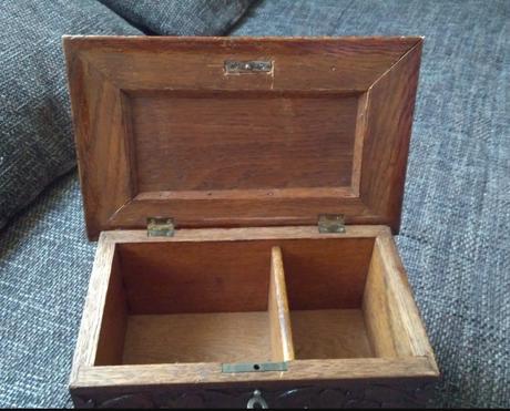 Drevená truhlica na kľúčik, 