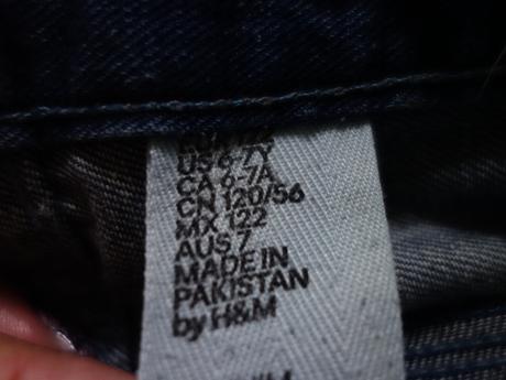 Riflové kraťasky h&m, h&m,122