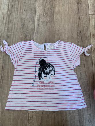 Zara tričko krátky rukáv pre dievča, zara,80
