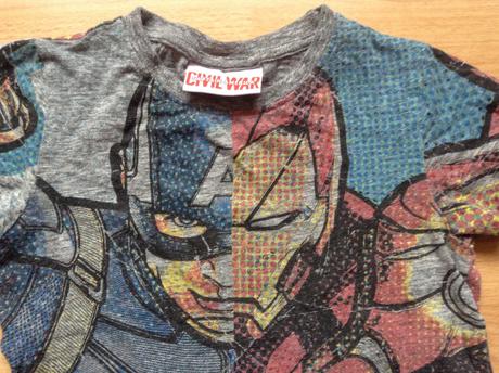 Tričko captain america, 2-3r., next,98