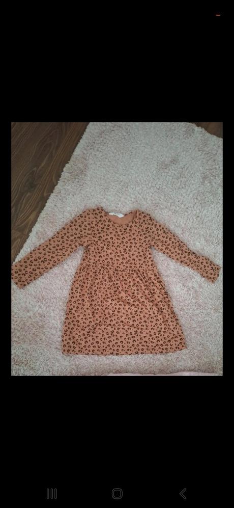 H&m šaty dlhý rukáv, h&m,110