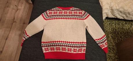 Hm vianocny sveter 122-128, h&m,128