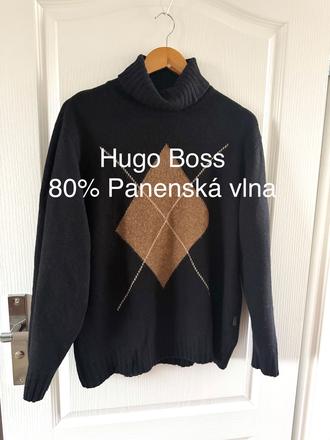 Vlnený rolák hugo boss, hugo boss,l