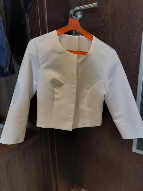 Svadobné bolerko brianna s (36) top stav, s