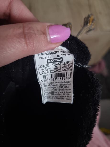 Zimne topanky, decathlon,25