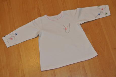 Vyšívaná mikina, bonprix,92