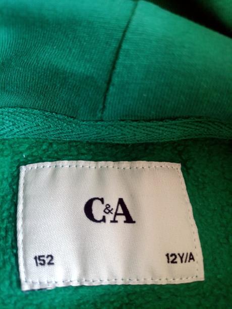 Mikina c&a / veľkosť 152 / super stav 12 rokov, c&a,152