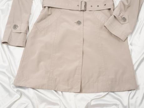 Kvalitný béžový trenčkot jac nuevo, jac,38