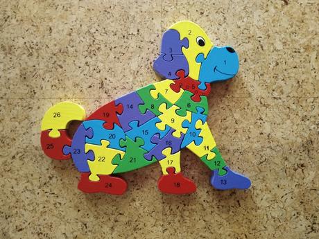 Puzzle psík,