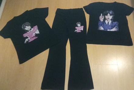 Súprava wednesday tričko zdarma  140/146, 140