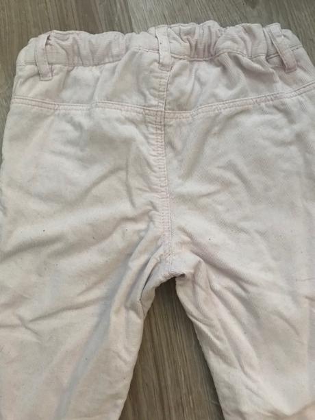 Nohavice vyteplené 1/2-2 roky, h&m,92