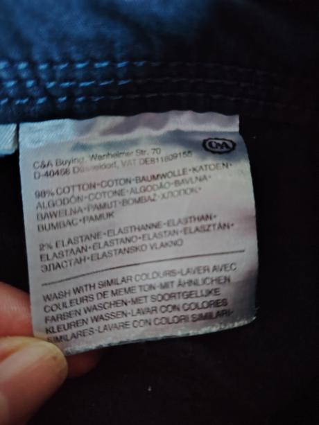 Športovo elegantné nohavice c&a, c&a,44