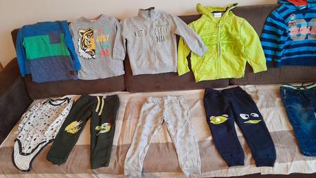 Mix oblečenia 98-104, 104–116