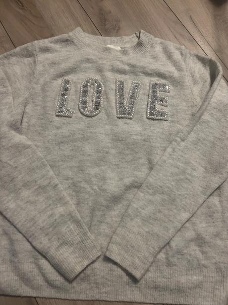 Pulóver h&m love, h&m,m