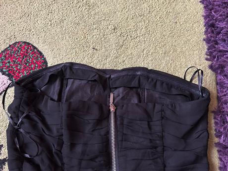 Mini čierne šaty veľ. 38, gate,38