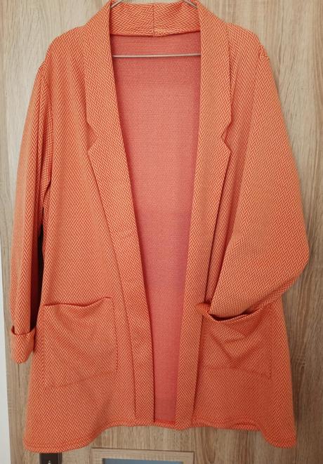 Oranžové sako 46/48, 46
