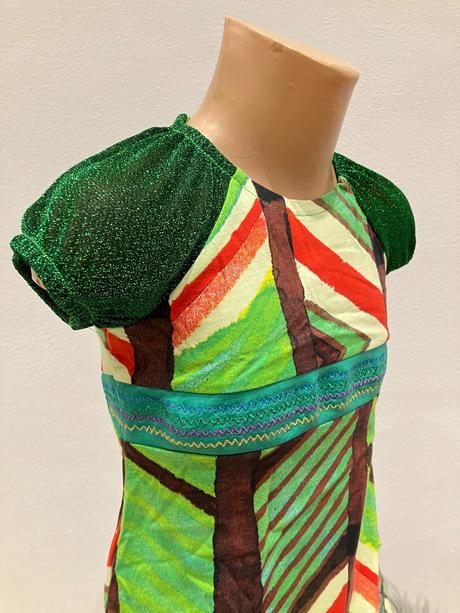 Dievčenské šaty krátky rukáv desigual (5-6 r.), desigual,116