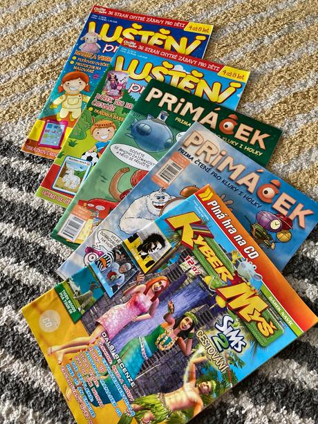 Detské časopisy české 5ks, 