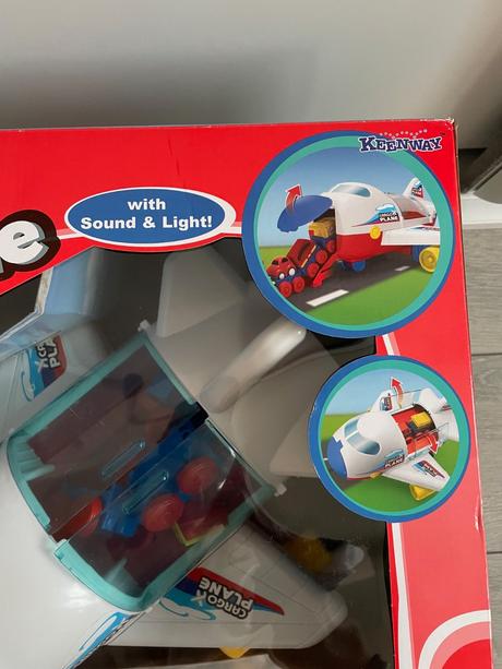 Nákladné lietadlo svetlo/zvuk, zn.keenway, v. 3r+,