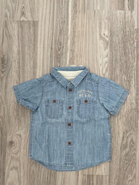 Riflová košeľa h&m, h&m,74