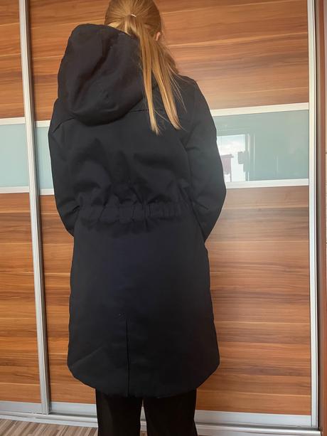 Zimný kabát, parka modstrom, m