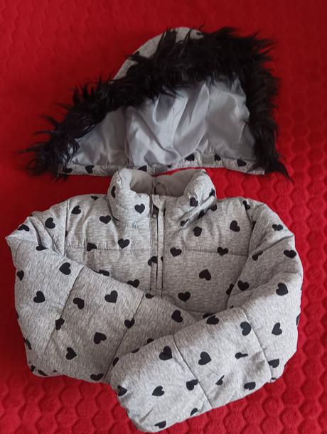 Zimná bunda, h&m,116