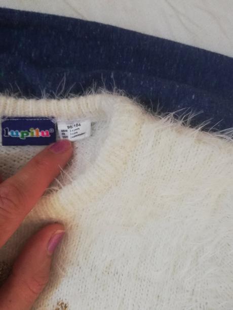 Hebky svetrík, pulover, lupilu,98