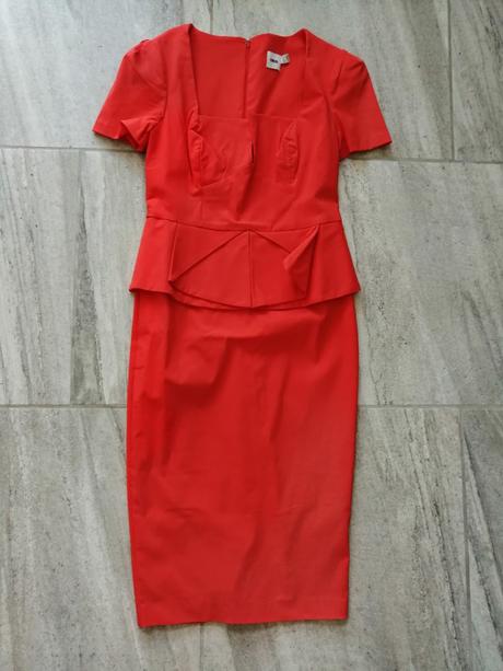 Pelpum šaty asos,v38,viskózový satén,elast., 38