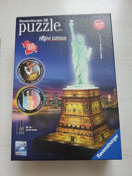 Socha slobody 3d puzzle,