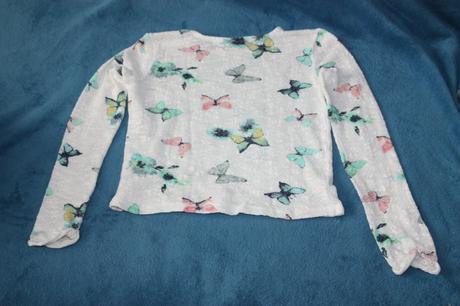 Tenky motylikovy pulovrik 146/152, 146