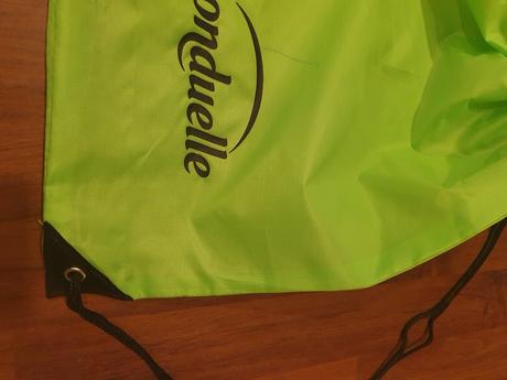 Neónovo  zelený batoh -bonduelle, 