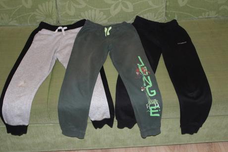 Tepláčiky 134/140, h&m,140