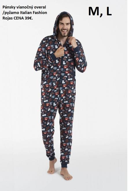 Pánske pyžamá-overaly italianfashion/cornette/taro, l / m / xl