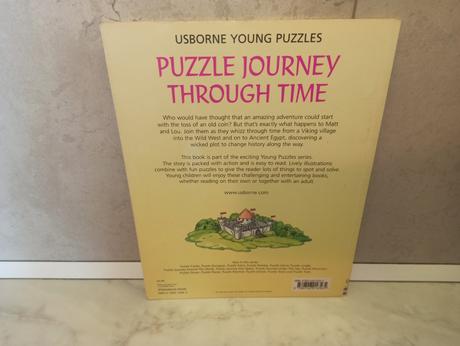 Usborne young puzzles - puzzle journey through tim,