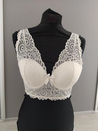 Barletka alebo čipkovaná podprsenka70/b-c nenosena, 70b
