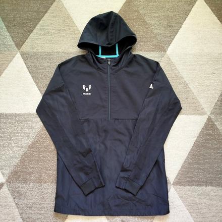 Krásna futbalová vetrovka adidas messi - top stav, adidas,176